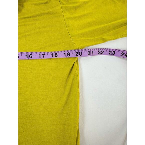 VTG Meet Me In Miami Large Lime Green Hoodie Grommet Detail Lightening Blot USA - Picture 6 of 7